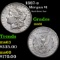 1887-s Morgan Dollar $1 Grades BU+