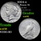 1924-s Peace Dollar $1 Grades Choice AU/BU Slider