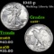 1942-p Walking Liberty Half Dollar 50c Grades Choice AU/BU Slider+