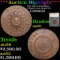 ***Auction Highlight*** 1783 Nova Constellatio Colonial Pointed rays, Small US 1c Graded au55 by SEG