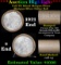 ***Auction Highlight*** 1921 Morgan & P Ends Cull-VG Mixed Morgan/Peace Silver Dollar Shotgun Roll,