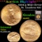 ***Auction Highlight*** MINT ERROR 1924-p Gold St. Gaudens Double Eagle $20 Graded ms63 by PCGS (fc)