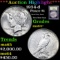 ***Auction Highlight*** 1934-d Peace Dollar $1 Graded Choice+ Unc by USCG (fc)