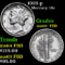1923-p Mercury Dime 10c Grades Select Unc+ FSB