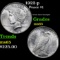 1922-p Peace Dollar $1 Grades GEM Unc