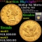 ***Auction Highlight*** 1849-p Gold Liberty Eagle No Motto $10 Graded Select Unc by USCG (fc)