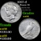 1927-d Peace Dollar $1 Grades Choice AU/BU Slider