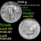 1920-p Standing Liberty Quarter 25c Grades Choice AU/BU Slider FH