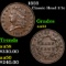 1833 Classic Head half cent 1/2c Grades Select AU
