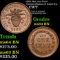 1863 Not one Cent Civil War Token United States of America 1c Grades Choice Unc BN
