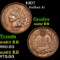 1907 Indian Cent 1c Grades Select Unc RB