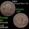 1803 Draped Bust Half Cent 1/2c Grades vg+