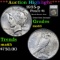 ***Auction Highlight*** 1935-p Peace Dollar $1 Graded ms65 by SEGS (fc)