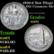 1936-d San Diego Old Commem Half Dollar 50c Grades GEM Unc