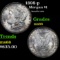 1898-p Morgan Dollar $1 grades Gem+ Unc