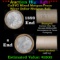 ***Auction Highlight*** 1889 Morgan & S Ends Cull-VG Mixed Morgan/Peace Silver Dollar Shotgun Roll,