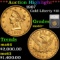 ***Auction Highlight*** 1907 Liberty Head Gold 10 Graded ms63+ by SEGS (fc)