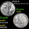 1942-d Walking Liberty Half Dollar 50c Grades Choice Unc
