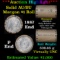 ***Auction Highlight***  AU/BU Slider Brinks Shotgun Morgan $1 Roll 1887 & P Ends Virtually UNC (fc)
