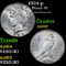 1934-p Peace Dollar $1 Grades Select+ Unc