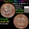 ***Auction Highlight*** 1904 Indian Cent /4 Snow 2 1c Graded ms66 BN by SEGS (fc)