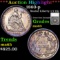 ***Auction Highlight*** 1860-p Seated Liberty Half Dime 1/2 10c Graded ms65 by SEGS (fc)