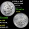 1878-p 8tf Morgan Dollar $1 Grades Choice AU/BU Slider
