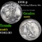 1936-p Walking Liberty Half Dollar 50c Grades GEM Unc