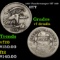 1837 Feuchtwanger Hard Times Token HT 268 1c Grades vf details