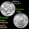 1924-p Peace Dollar $1 Grades Choice Unc