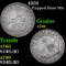 1835 Capped Bust Half Dollar 50c Grades xf