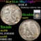 ***Auction Highlight*** 1918-d Walking Liberty Half Dollar 50c Graded au55 by SEGS (fc)