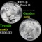 1923-p Peace Dollar $1 Grades GEM Unc