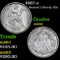1887-s Seated Liberty Dime 10c Grades Select Unc