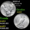 1923-d Peace Dollar $1 Grades Select+ Unc