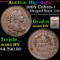 ***Auction Highlight*** 1805 Draped Bust Half Cent Cohen-1 1/2c Graded ms63 BN by SEGS (fc)