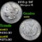 1878-p 8tf Morgan Dollar $1 Grades BU+