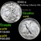 1941-s Walking Liberty Half Dollar 50c Grades Choice AU/BU Slider