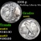 1938-p Walking Liberty Half Dollar 50c Grades Choice Unc