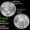 1923-p Peace Dollar $1 Grades GEM+ Unc