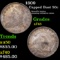 1809 Capped Bust Half Dollar 50c grades xf+