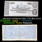 1864 $20 Confederate Note, T-67 Mint Error Grades Select CU