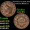 1837 Head of 1838, N10 Coronet Head Large Cent 1c grades select uncle BN