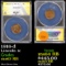 ANACS 1916-d Lincoln Cent 1c Graded ms63 RB by ANACS