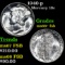 1940-p Mercury Dime 10c Grades GEM++ FSB