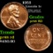 1953 Lincoln Cent 1c grades GEM+++ Proof RD