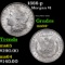 1888-p Morgan Dollar $1 Grades Choice+ Unc