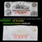 1850's $5 The Warwick Bank of Rhode Island, remainder, Haxby 545-G62A Grades xf details