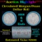 ***Auction Highlight*** Full solid Bank Of America Morgan/Peace silver dollar roll, 20 coin 1888 & '