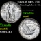 1928-d 80% FH Standing Liberty Quarter 25c grades gem Unc